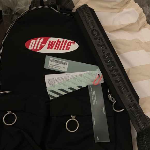 Off white backpack - Picture 3 of 3
